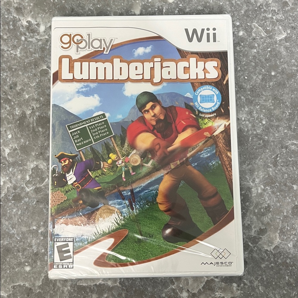 Wii Go Play Lumberjacks Game